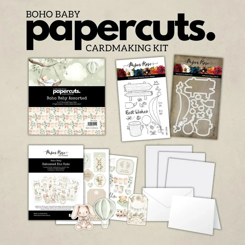 Boho Baby Papercuts Kit 35095 1