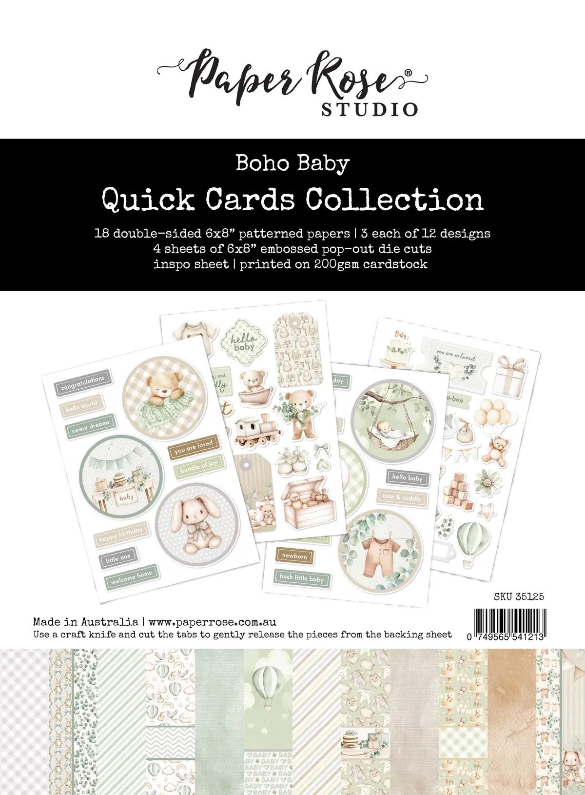 Boho Baby Quick Card Collection 35125 1