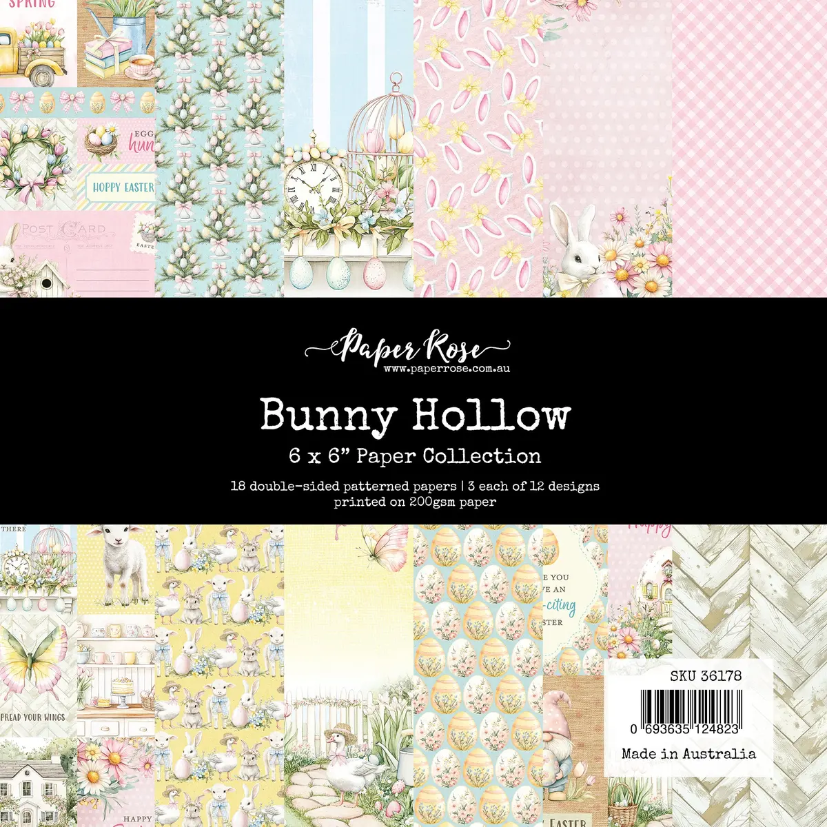 Bunny Hollow 6X6 Paper Collection 36178 1