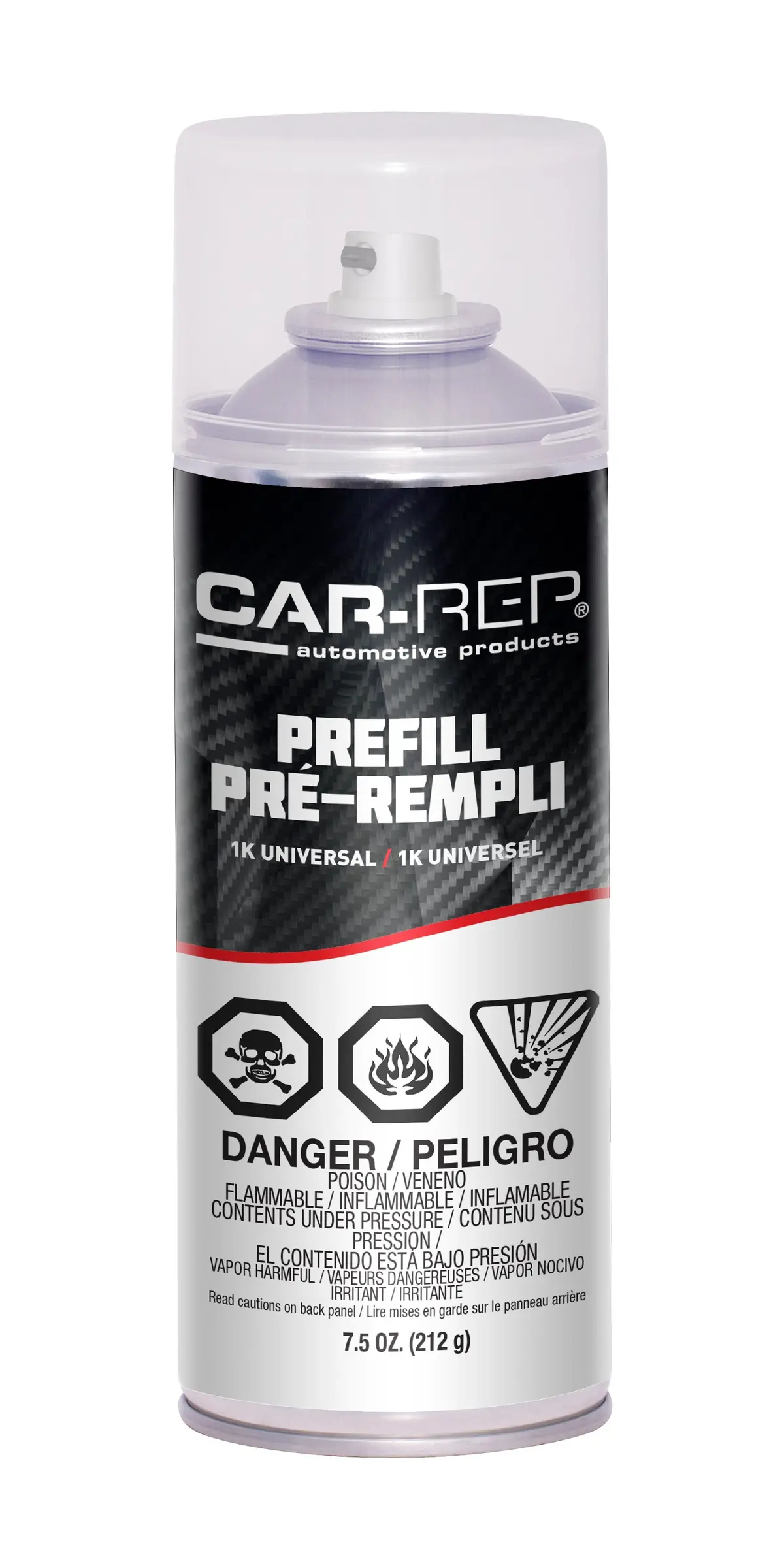 Car-Rep 1K Prefill Universal  Solvent-Based (Dme) Female 1K 400Ml 1