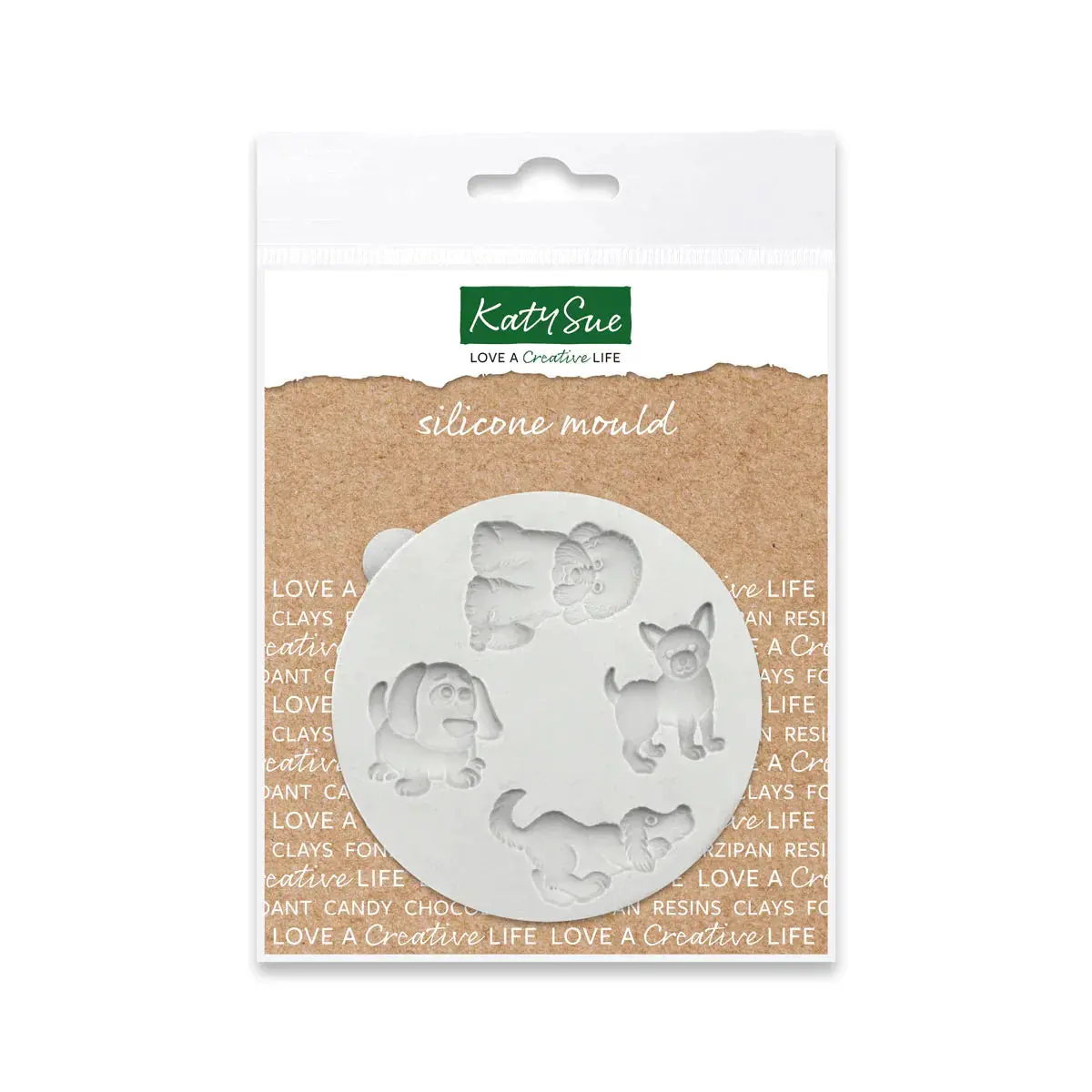 Miniature Puppies Silicone Mould 1