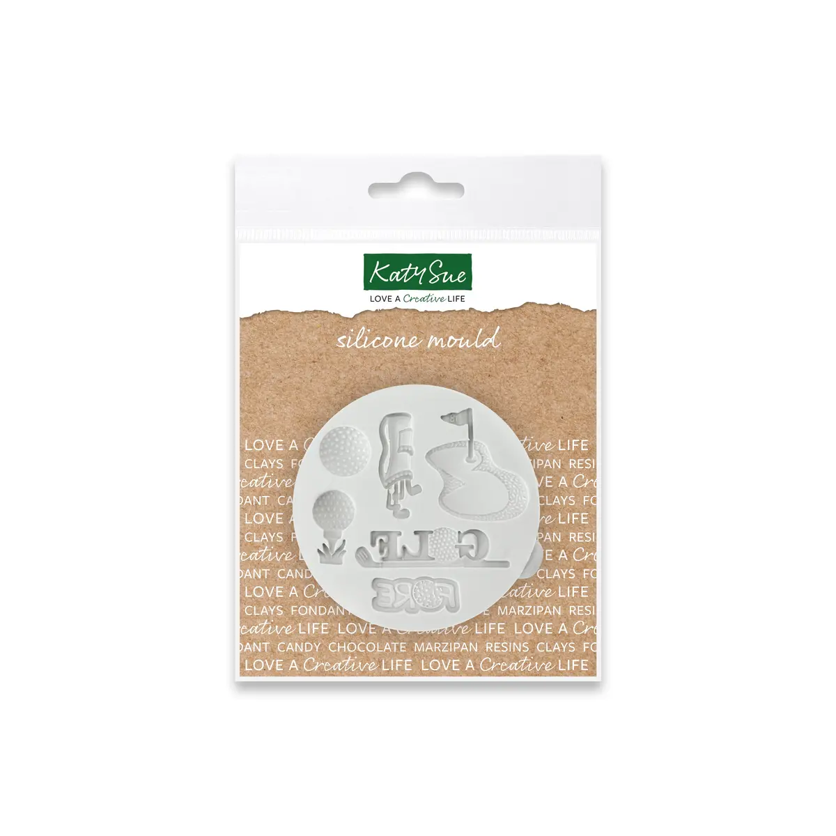 Miniature Golf Silicone Mould 1