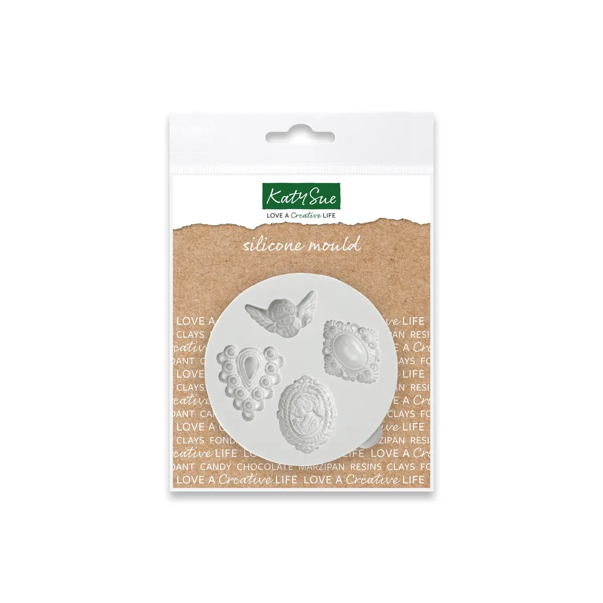 Miniature Classical Brooches Silicone Mould 1