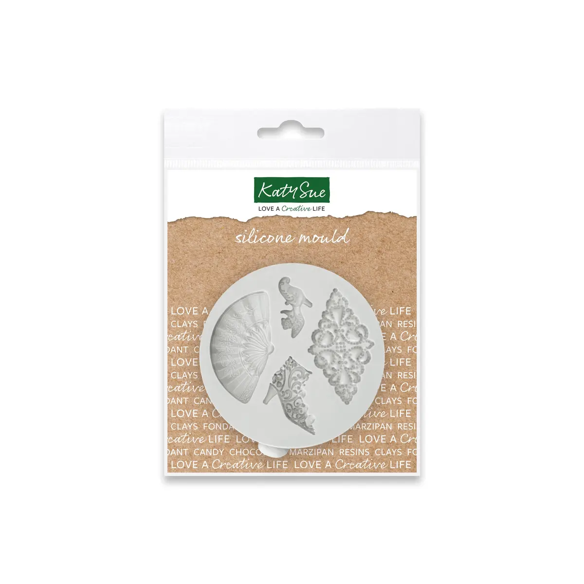 Miniature Vintage Accessories Silicone Mould 1