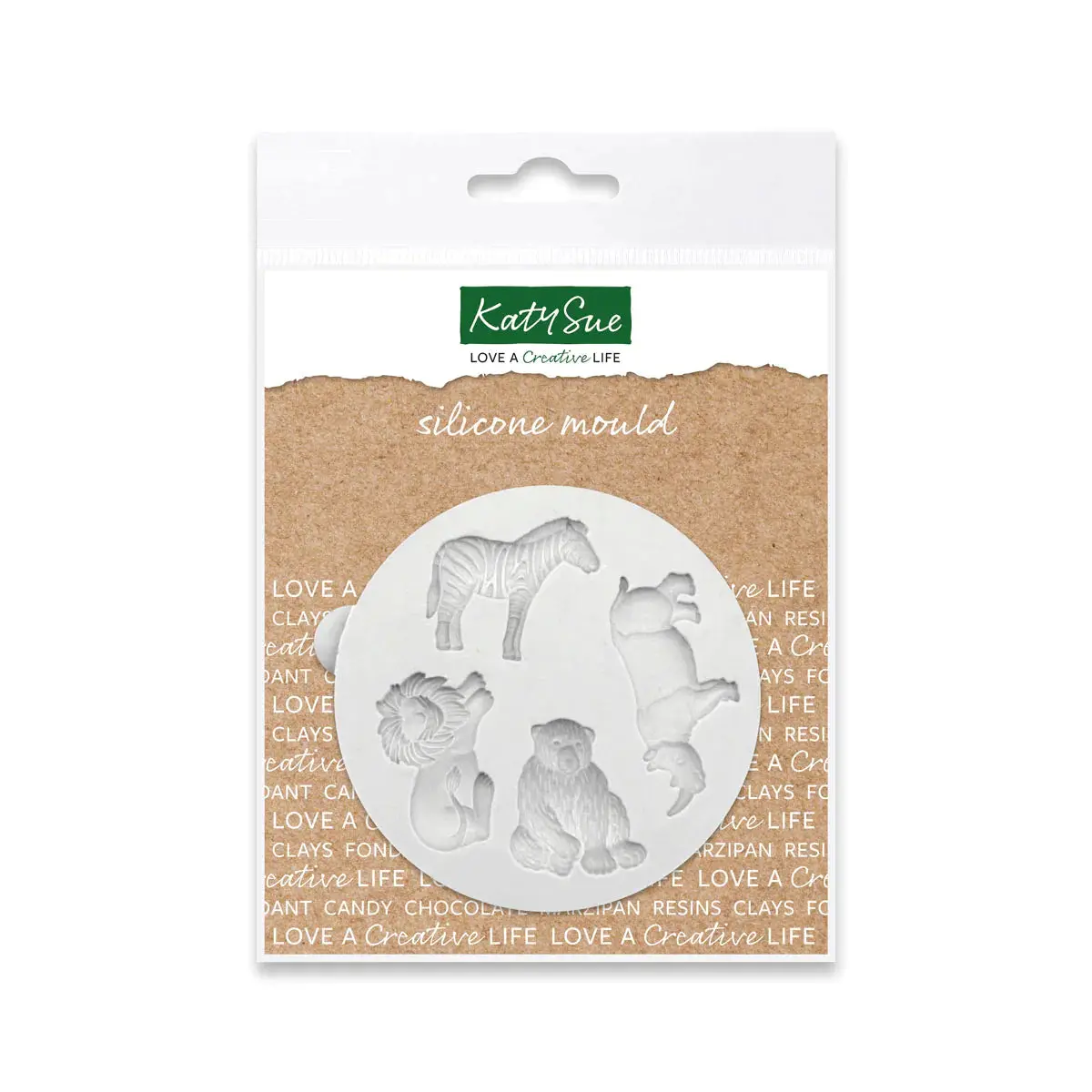 Miniature Wild Animals Silicone Mould 1