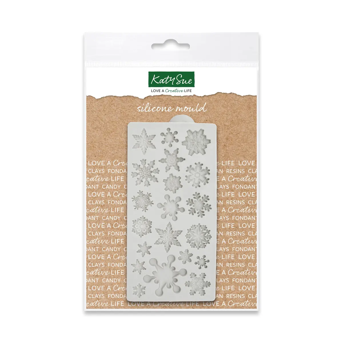 Miniature Snowflakes Silicone Mould 1