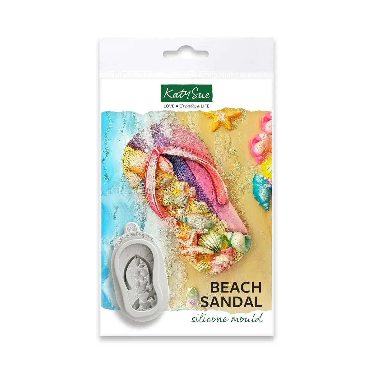 Beach Sandal Silicone Mould 1