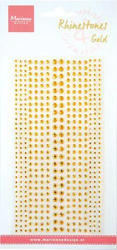 Rhinestones Gold 1