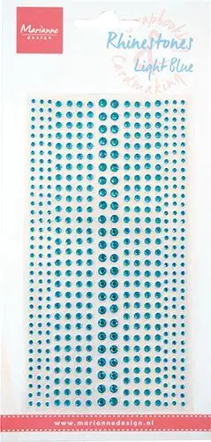 Rhinestones Light Blue 1