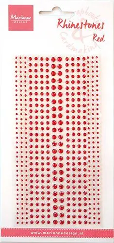 Rhinestones Red 1