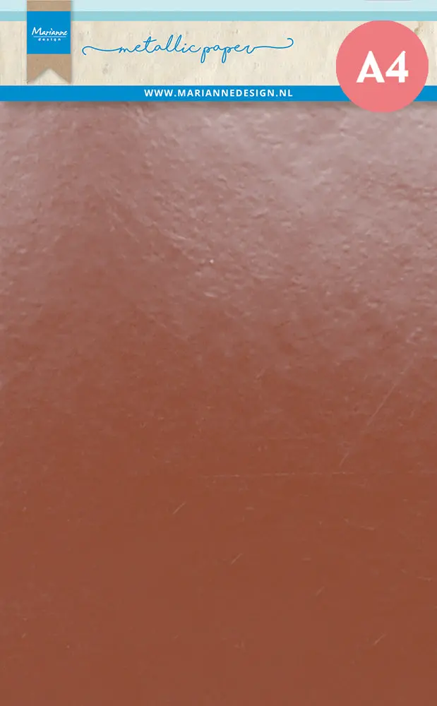 Marianne Design Metallic Paper - A4 - Copper 1