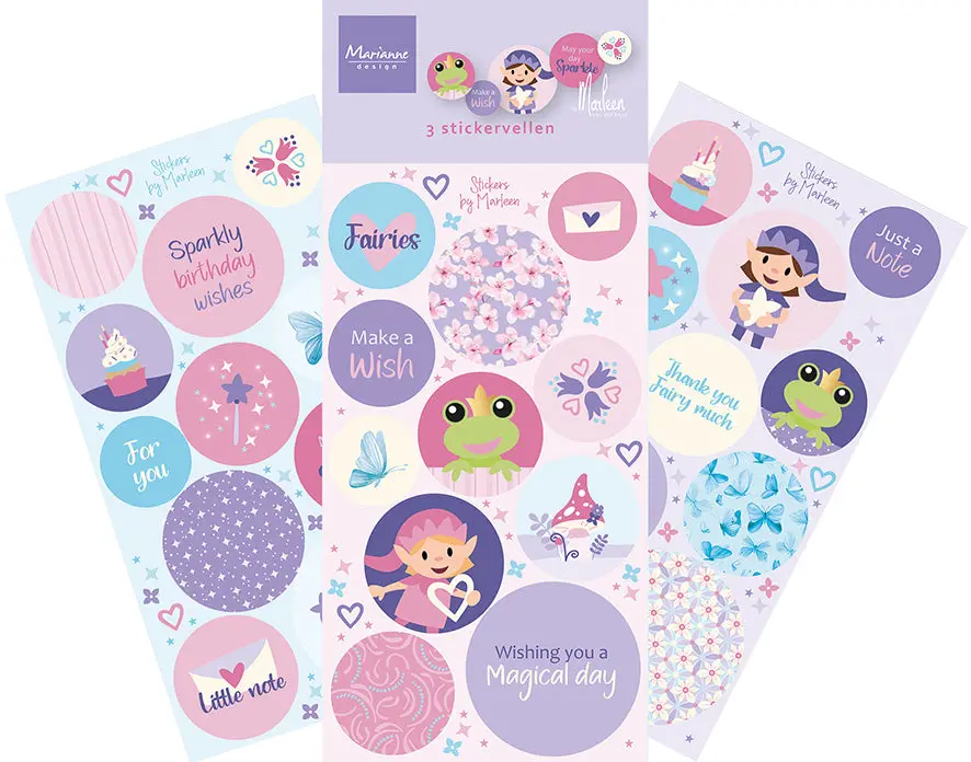 Marianne Design Stickers - Magical Garden By Marleen 1