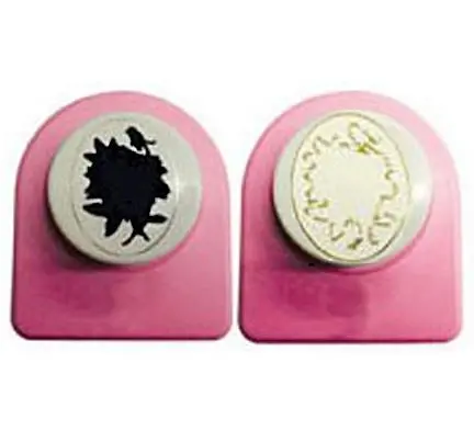 Cameo Punch - Vintage Flower - Medium 1