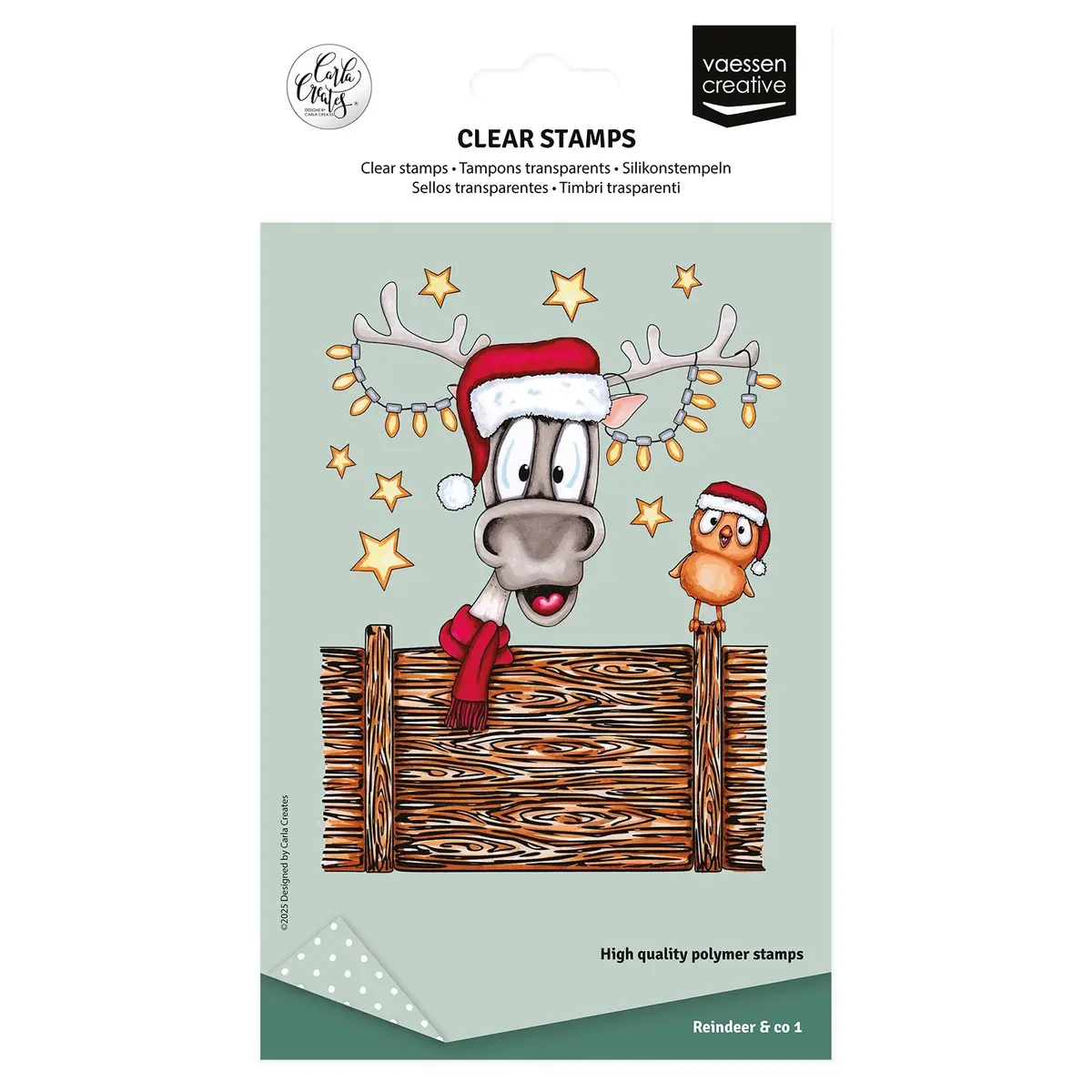 Vaessen Creative • Clear Stamps Reindeer & Co 1 14Pcs 1