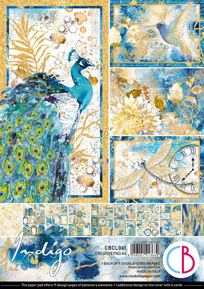 Indigo Creative Pad Pad A4 9/Pkg 1