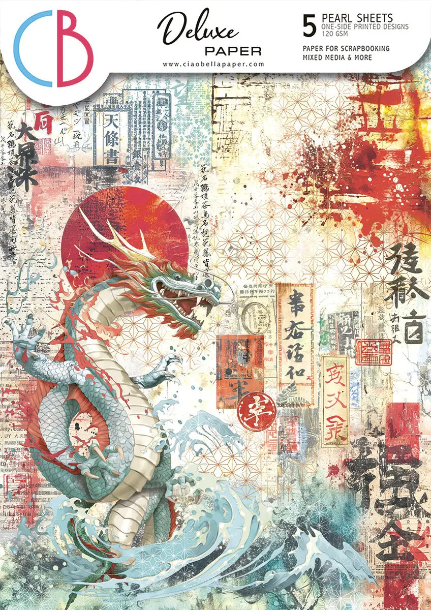 Deluxe Land Of The Rising Sun Paper Pearl A4 5/Pkg 1