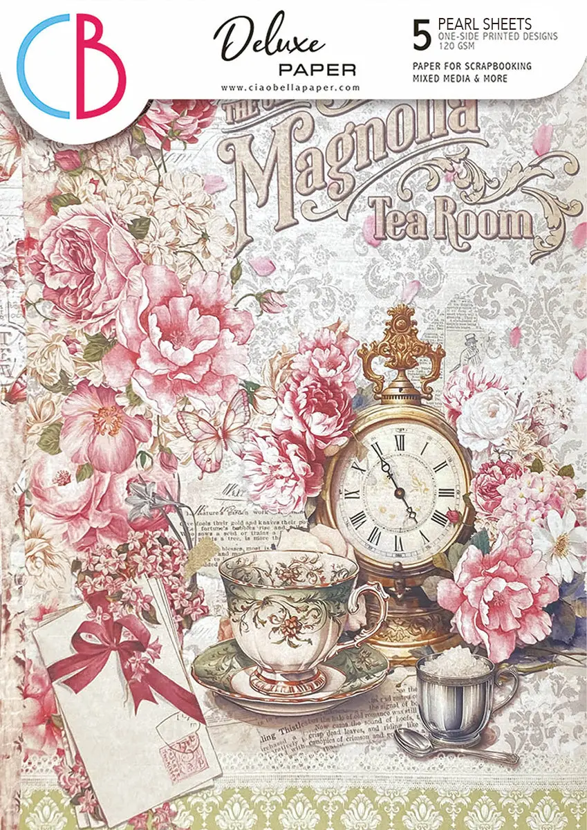 Deluxe Timeless Moments Paper Gold A4 5/Pkg 1