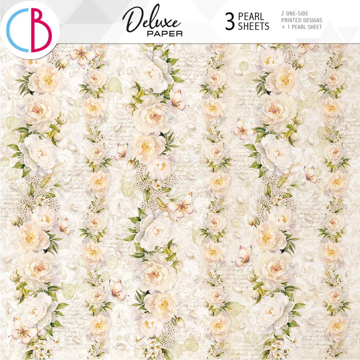 Always & Forever Deluxe Paper Pearl 12"X12" 3/Pkg 1