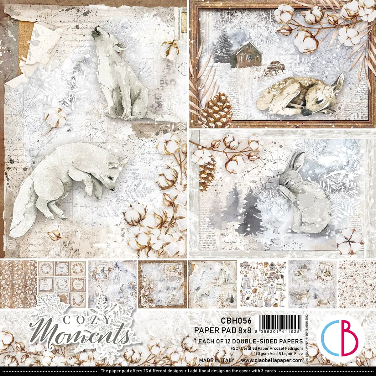 Cozy Moments Pad 8X8 12/Pkg 1