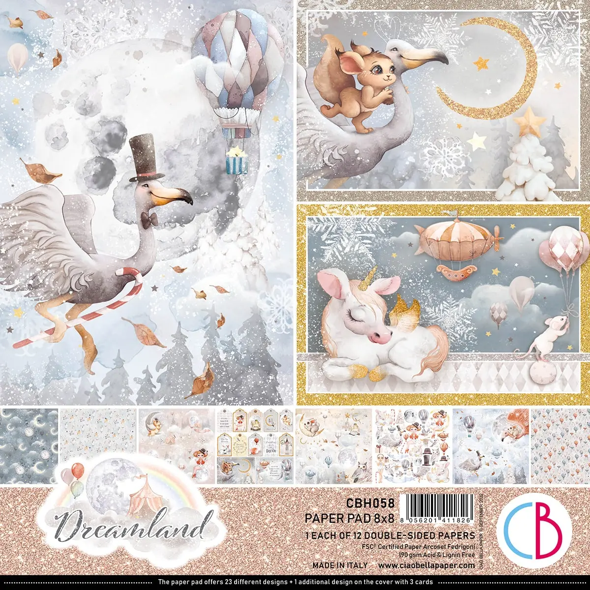 Dreamland Pad 8X8 12/Pkg 1
