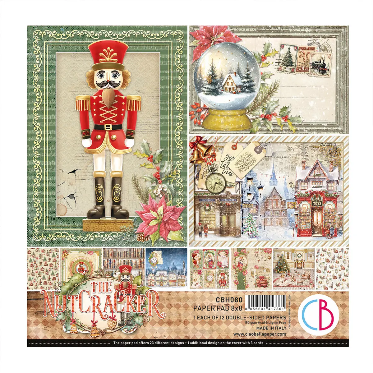 The Nutcracker Pad 8"X8" 12/Pkg 1