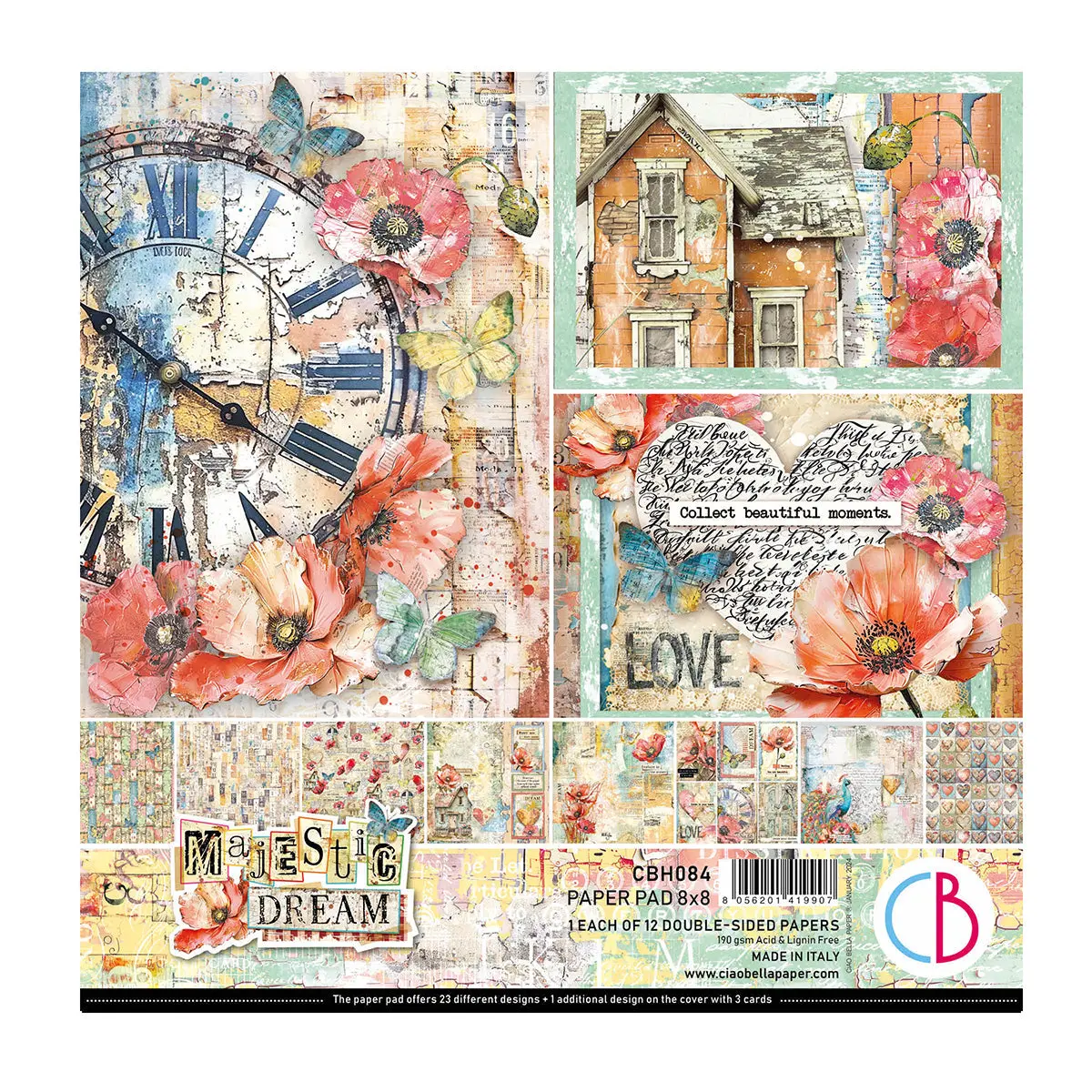 Majestic Dream  Pad 8"X8" 12/Pkg 1