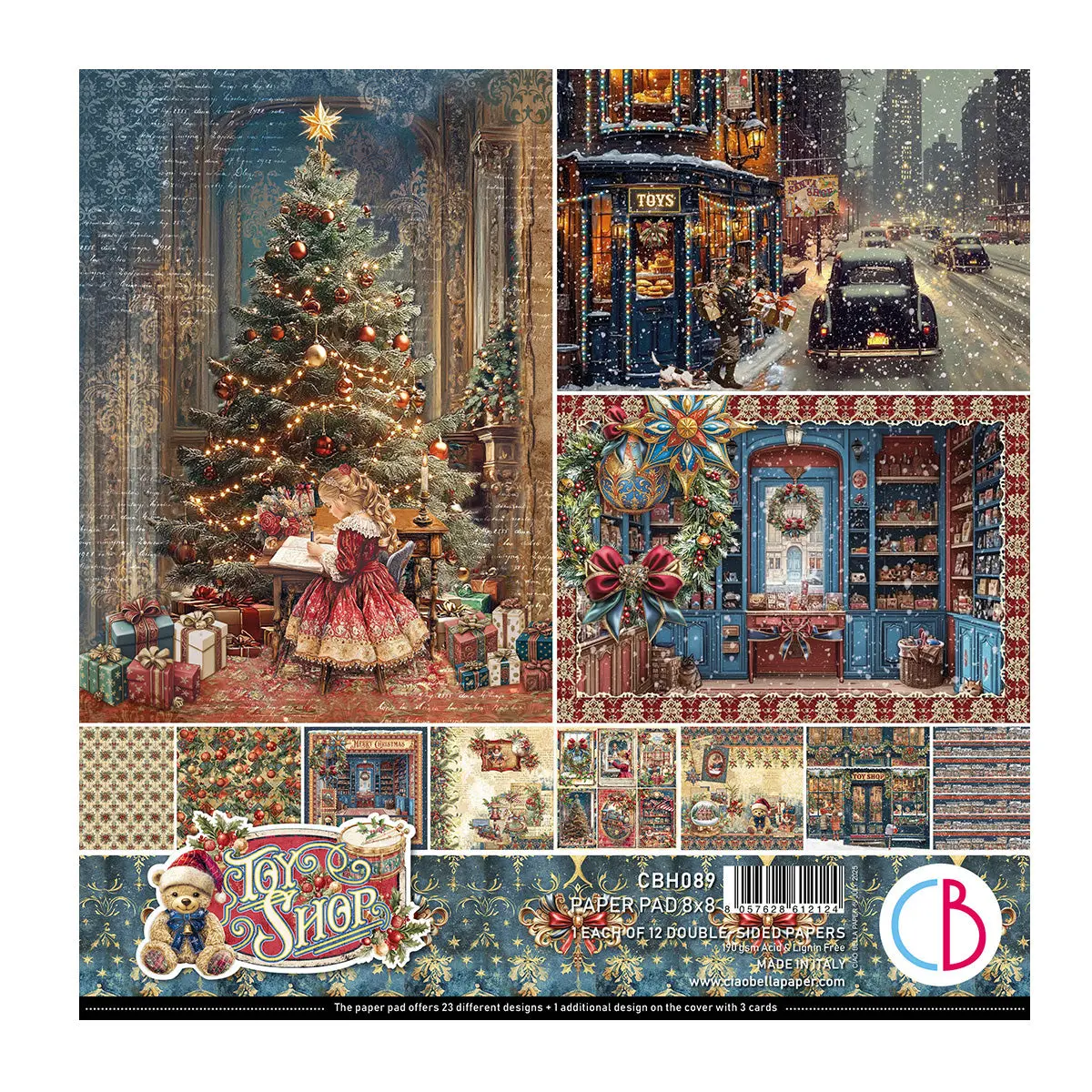 Toy Shop Pad 8"X8" 12/Pkg 1