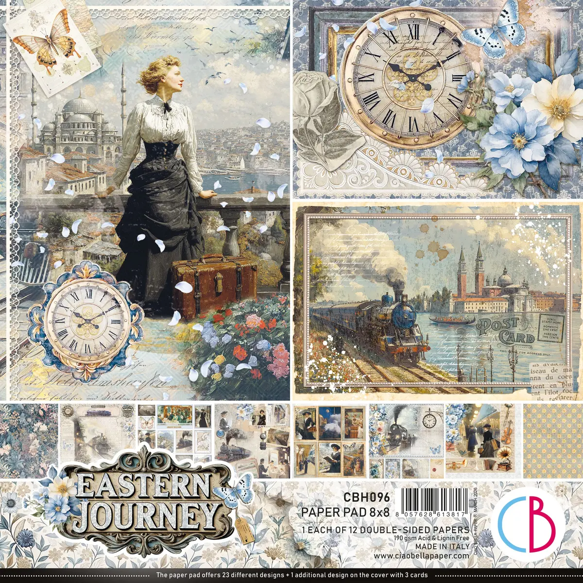 Eastern Journey Pad 8"X8" 12/Pkg 1