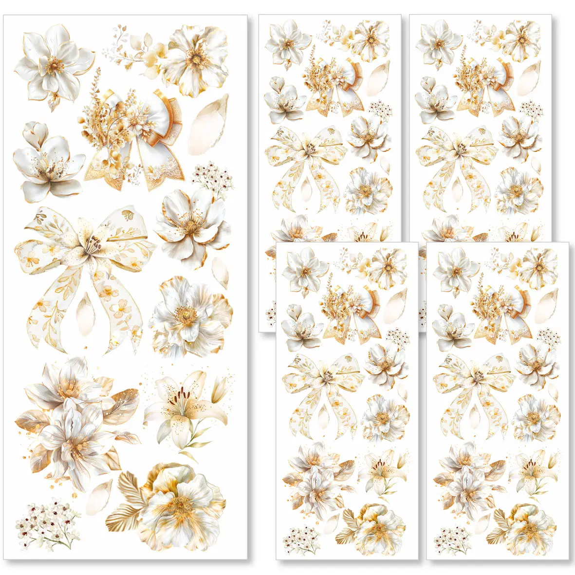 Blessing Day Transparent Adhesive Sheets 5/Pkg 1
