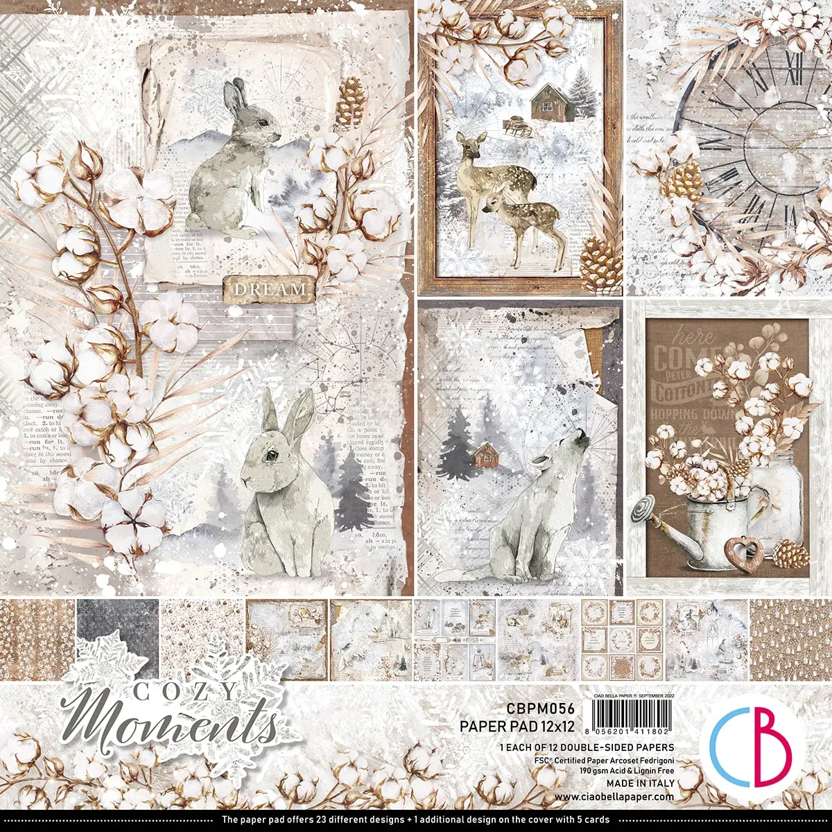 Cozy Moments Pad 12X12 12/Pkg 1