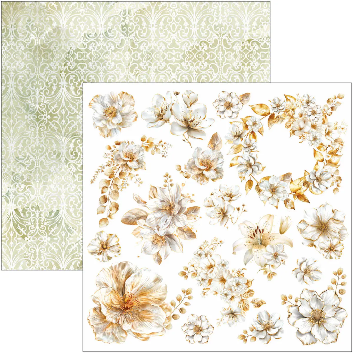 Blessing Day Fussy Cut Pad 6"X6" 24/Pkg 2