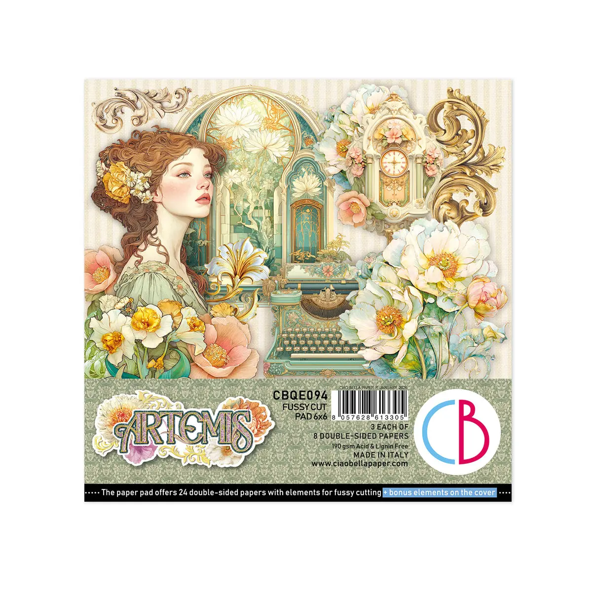 Artemis Fussy Cut Pad 6"X6" 24/Pkg 1
