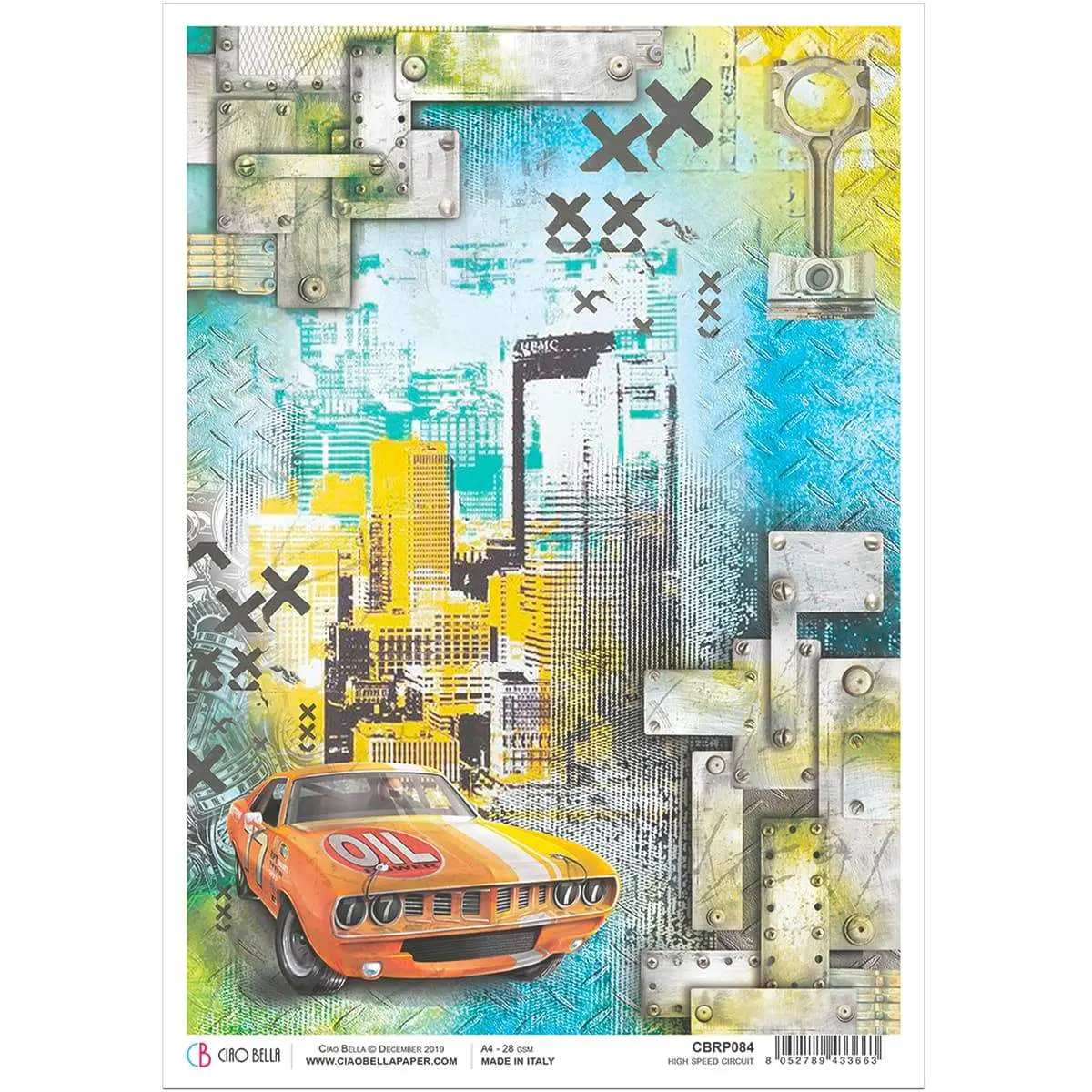 Ciao Bella Rice Paper A4 High Speed Circuit 1