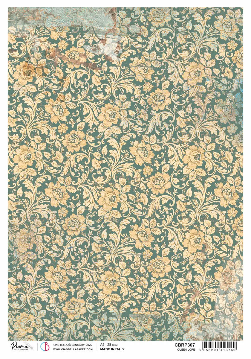 Rice Paper A4 Piuma Queen Lore - 5 Sheets 1