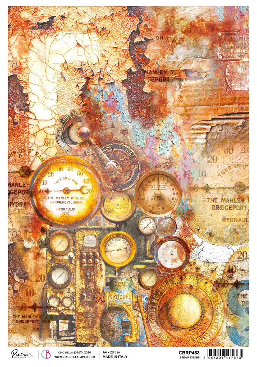 Rice Paper A4 Steam Knobs - 5 Sheets 1