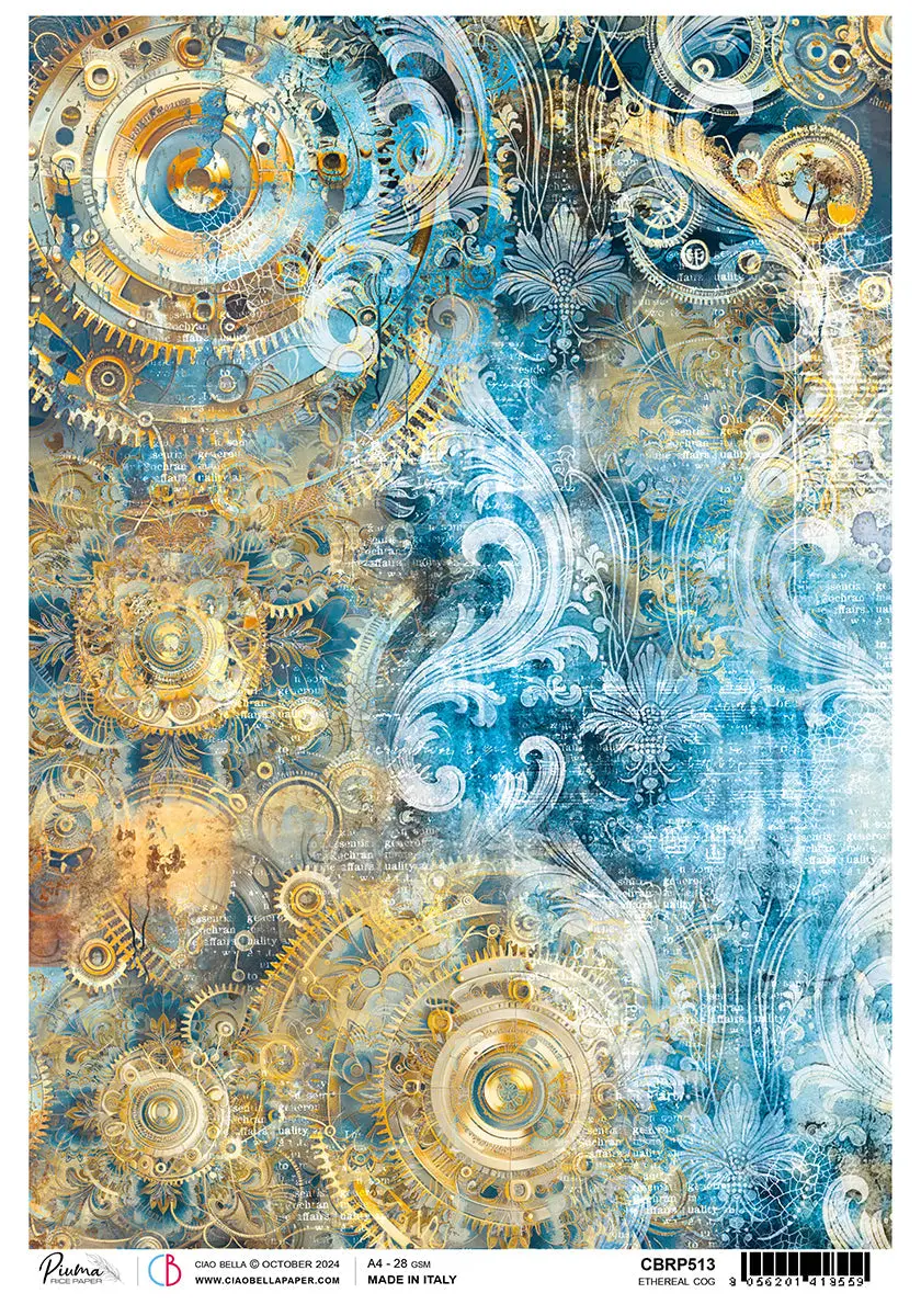 Rice Paper A4 Ethereal Cog 1