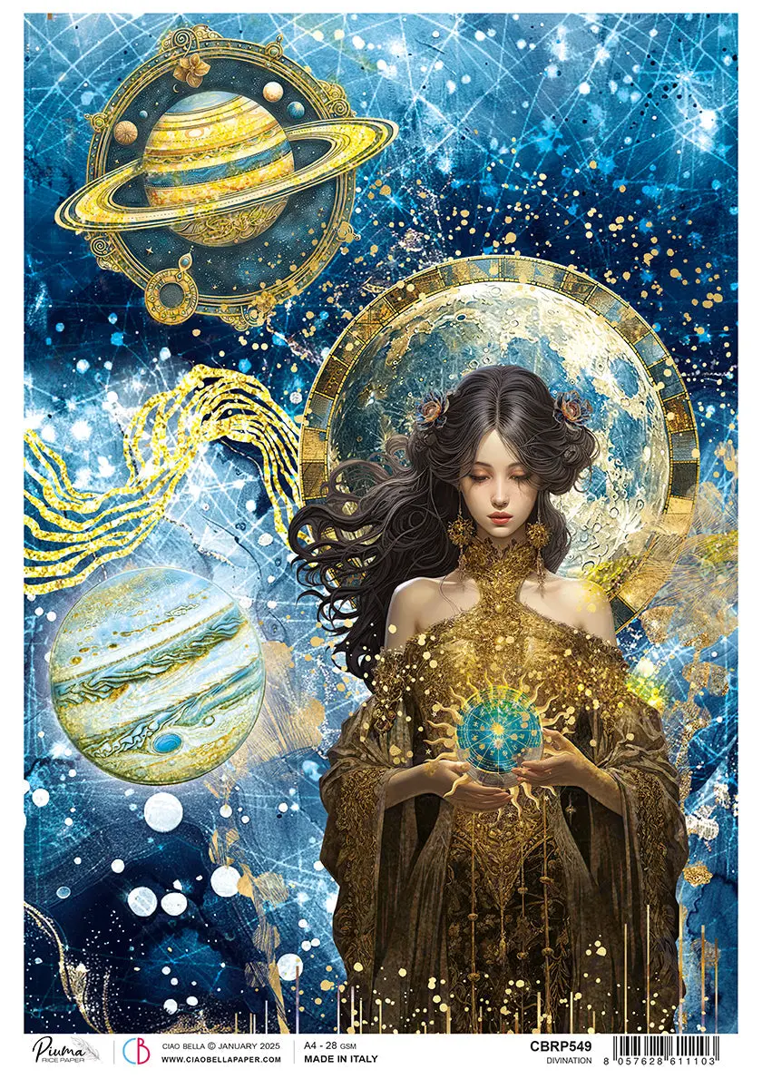 Rice Paper A4 Divination - 5 Sheets 1