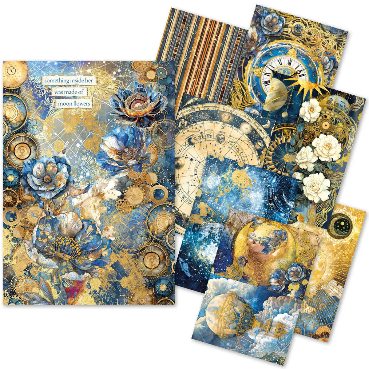 Rice Paper A5 Mixed 8/Pkg Celestial 1