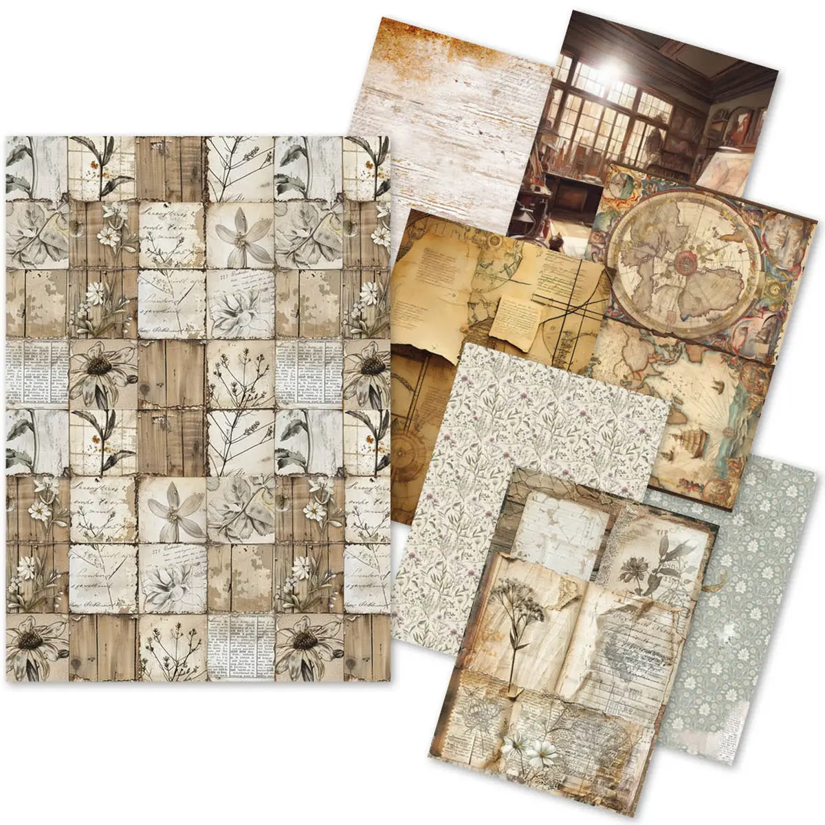 Rice Paper A5 Mixed 8/Pkg Codex 1