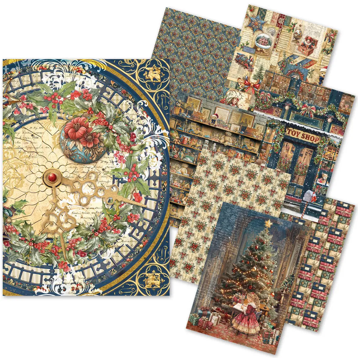 Rice Paper A5 Mixed 8/Pkg Toy Shop 1