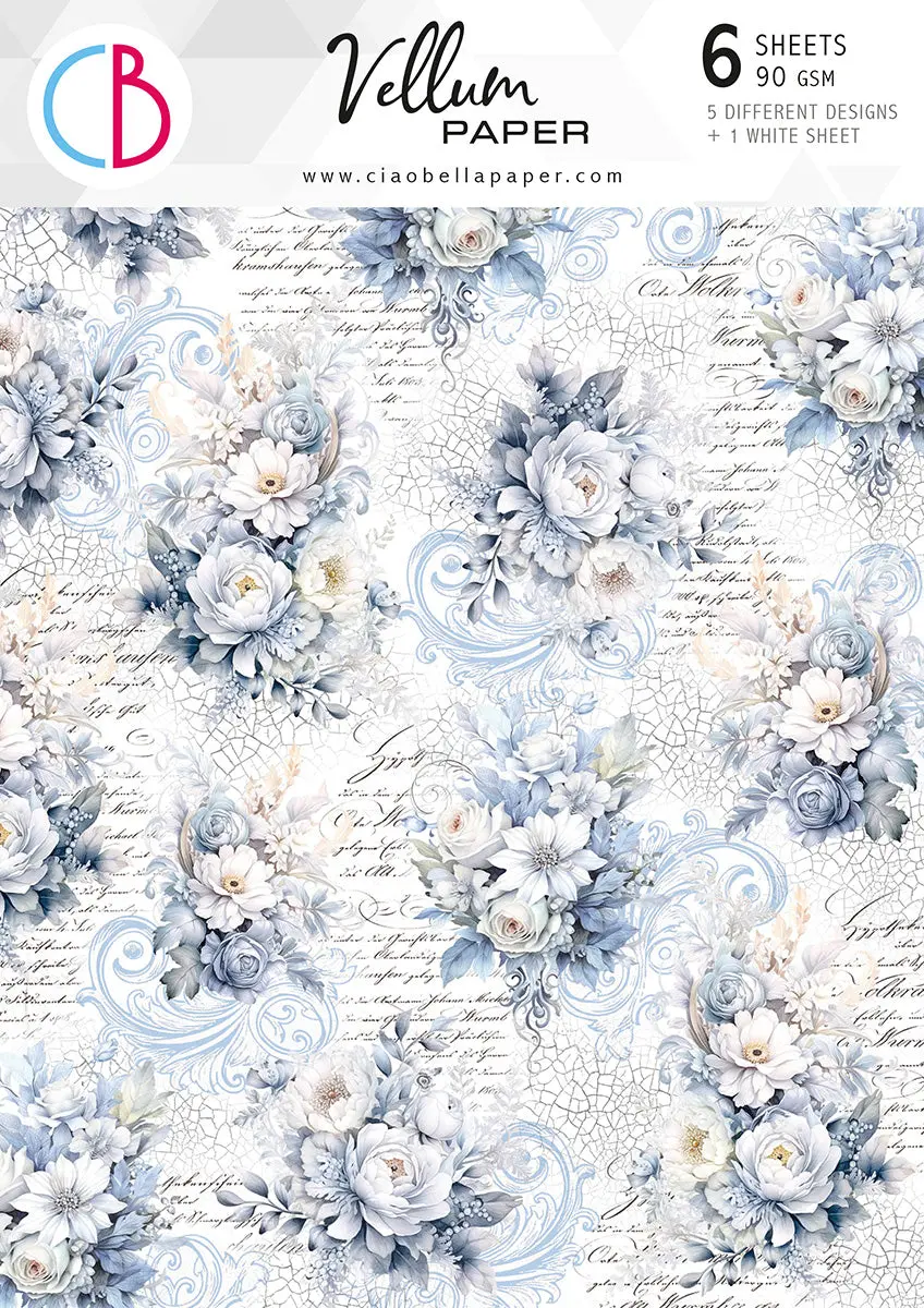 Vellum Midnight Spell Paper Patterns A4 6/Pkg 1