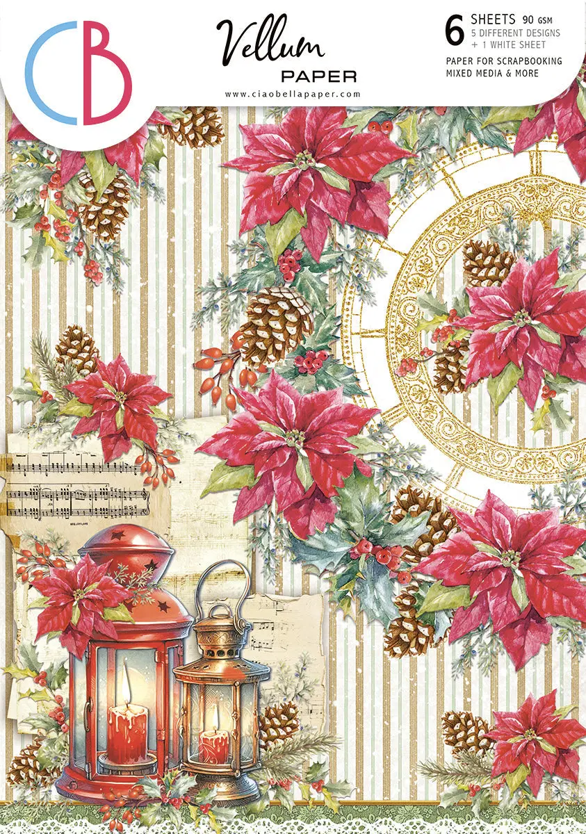 Vellum The Nutcracker Paper Patterns A4 6/Pkg 1
