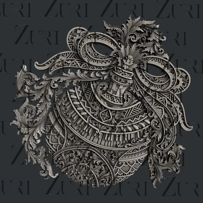 Zuri Designs Christmas Bauble 1