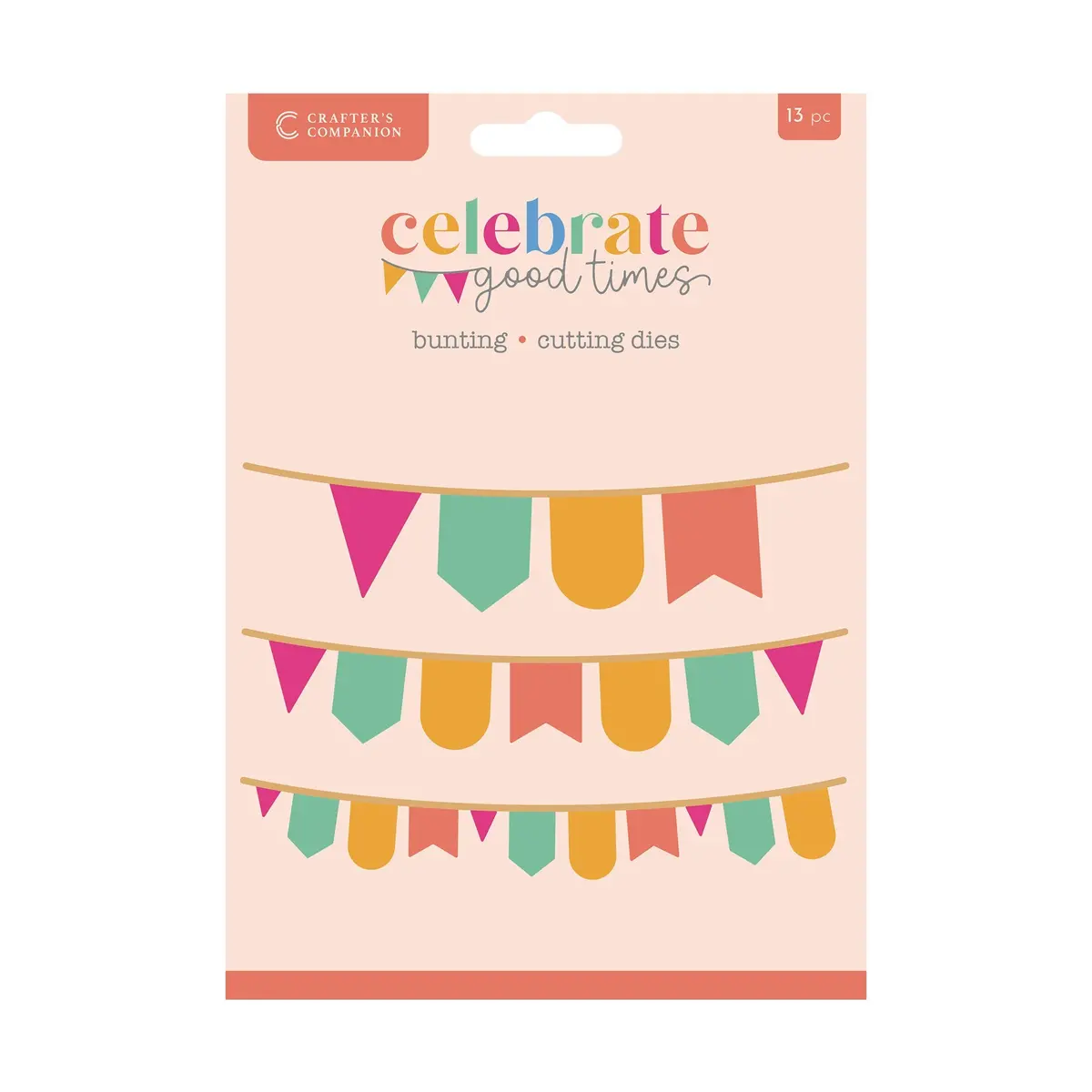 Crafter’S Companion Celebrate Good Times Collection Metal Die - Bunting 1