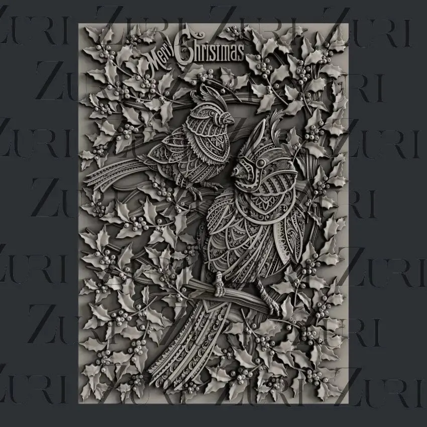 Zuri Designs Cardinal Joy 1
