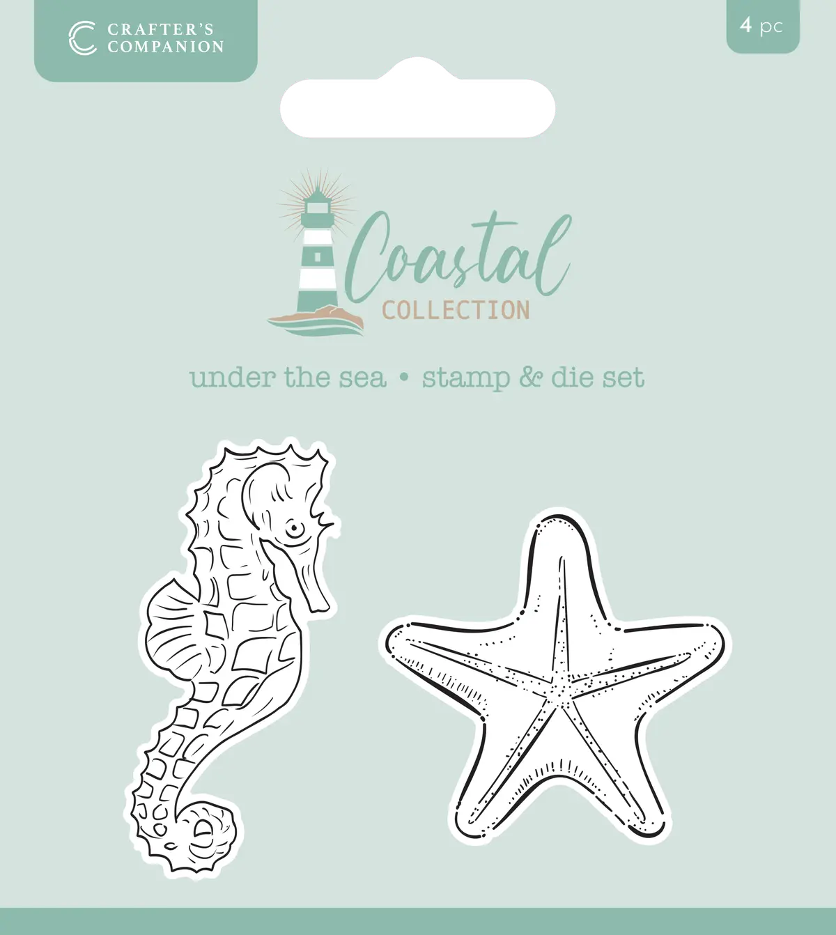 Crafter’S Companion Coastal Collection Stamp & Die - Under The Sea 1