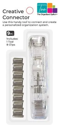 The Organized Option Creative Connector Tool With Clips 1