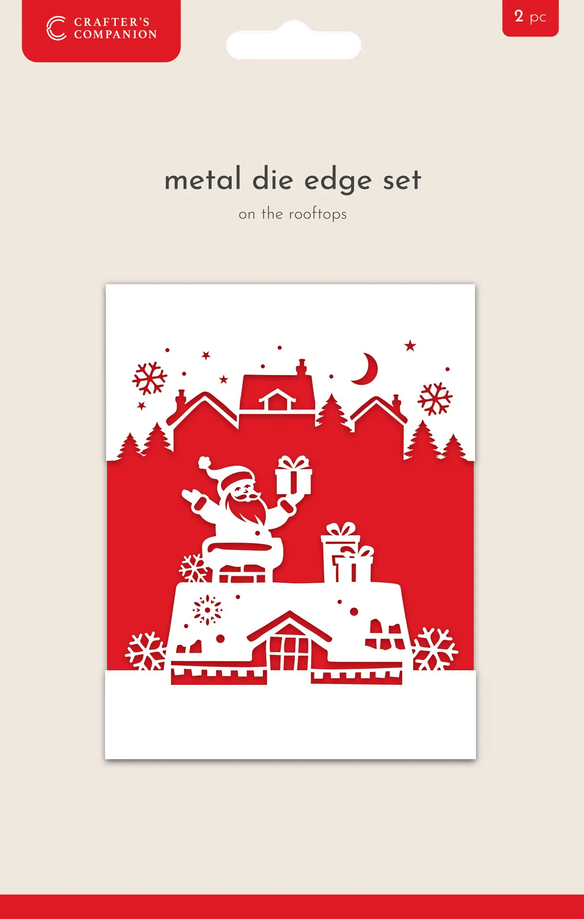 Crafter's Companion Metal Die Edge Set - On The Rooftops 1