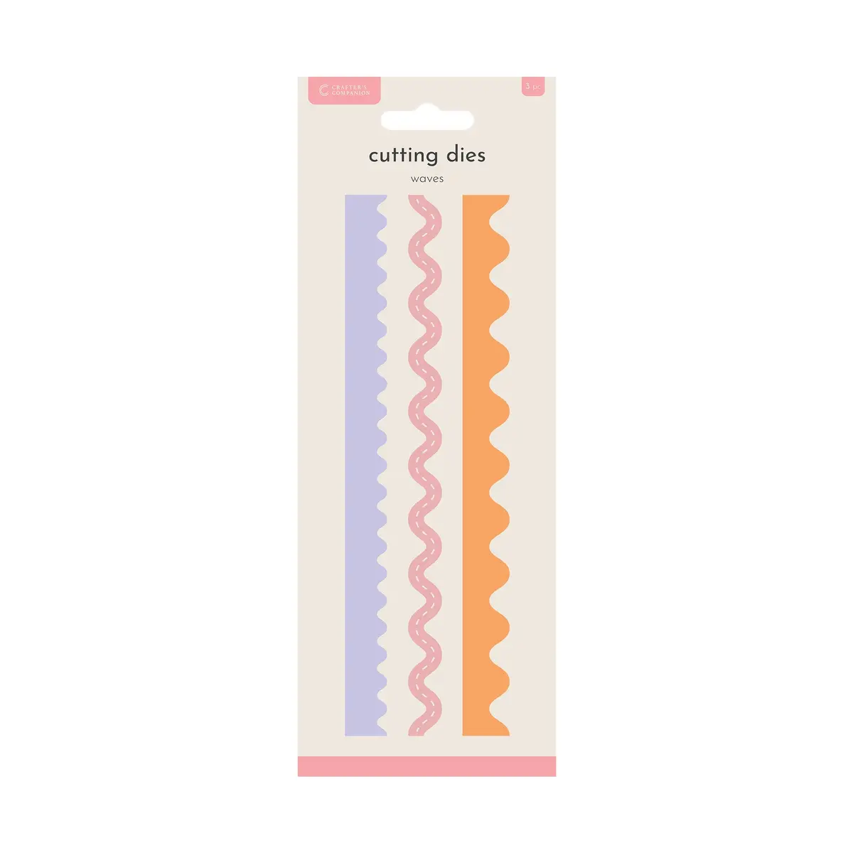 Crafters Companion Metal Die Edgeable - Waves 1