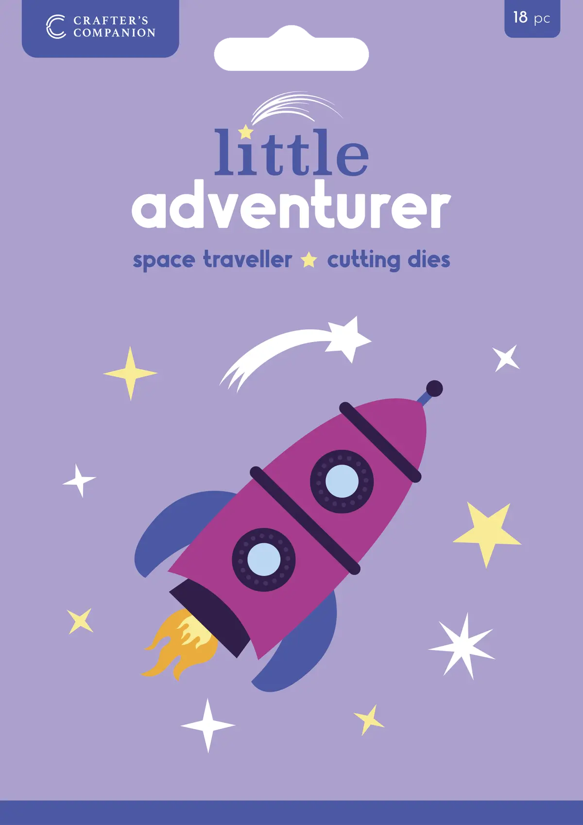 Crafters Companion Metal Die Set - Space Traveller 1